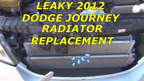 dodge journey coolant leak|Dodge Journey Radiator Leak: Symptoms, Causes, Fix